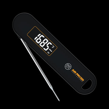 Air Fryer Temperature Probe + FREE cooking temperature guide and self adhesive hook!